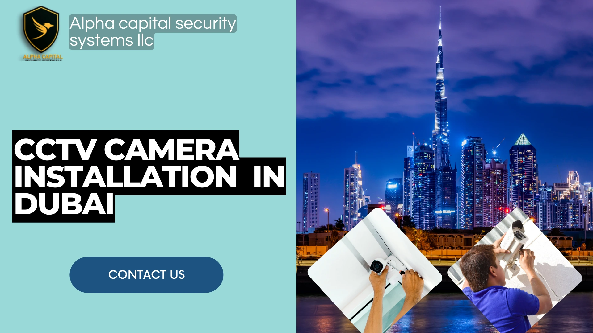 CCTV Camera Installation in Dubai