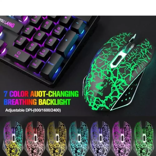 Gaming Keyboard and Mouse | ZIYOU LANG T87