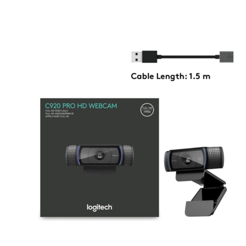 Logitech C920 Pro WebCam Black