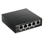 D Link 4 Port Network Switch DES-1005P