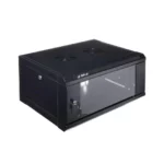 4u rack cabinet (53x35x28cm) for servers, Black