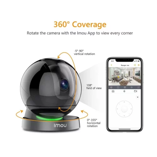 Imou Rex 4MP-EU 360 Degree CCTV Camera With Audio Indoor