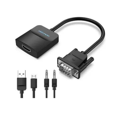 UGREEN Active HDMI to VGA Adapter Converter with 3.5mm Audio Jack (3)
