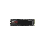 Samsung 990 PRO 2TB SSD PCIe 4.0 (up to 7450 MB/s) NVMe M.2 (2280) Internal Solid State Drive  (MZ-V9P2T0BW)